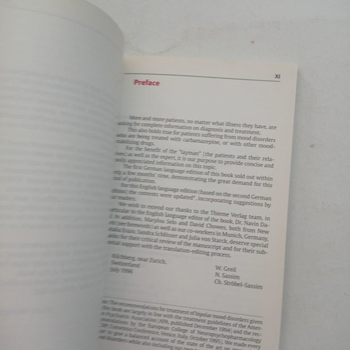 Manic-Depressive Illness book used, English