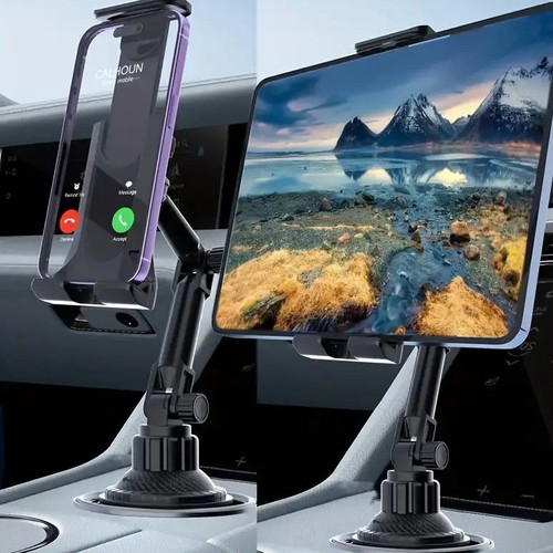 Car phone holder new, adjustable cup holder mount for tablet and smartphone
