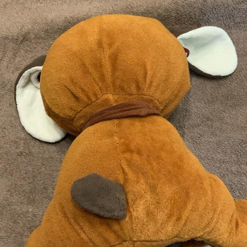 Plush Puppy Petra toys like new, large size 40x30 cm