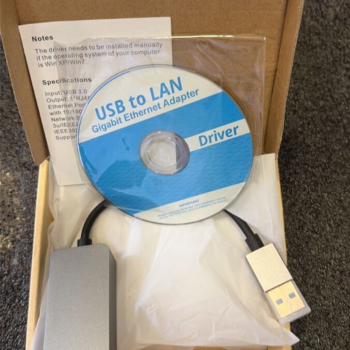 USB v.3.0 RJ-45 Network Adapter 10/100/1000/2.5G New