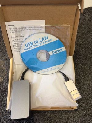 USB v.3.0 RJ-45 Network Adapter 10/100/1000/2.5G New
