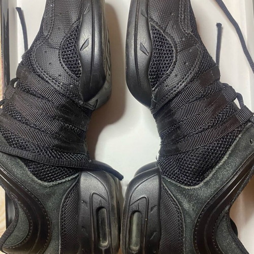 Skazz dance training shoes used, black, size 38