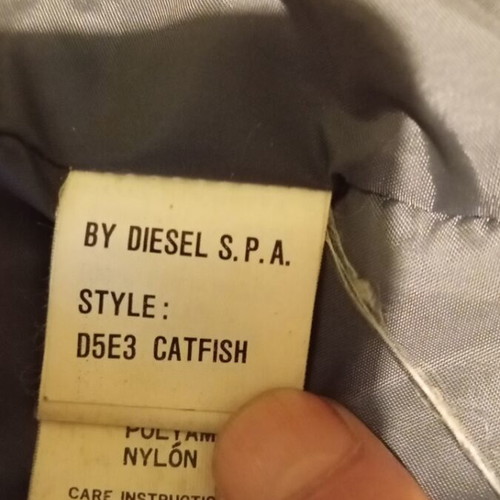 Diesel jacket, grey, XL