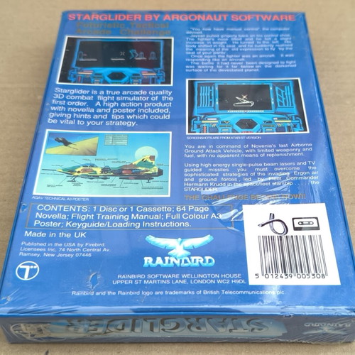 Starglider ZX Spectrum game sealed