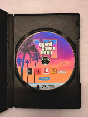 GTA VI Decorative Dummy Disc for PS5
