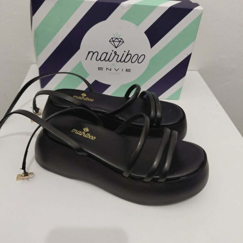 Mairiboo for Envie Marbella platforms like new, black, size 37