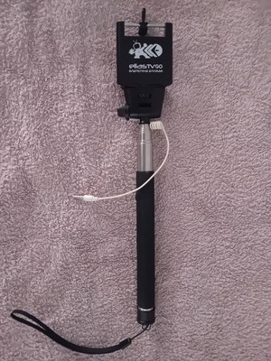 Selfi stick used, selfie pole 1m extension