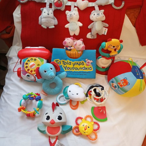 Baby activity toys pack Fisher-Price, Clementoni, Hola like new