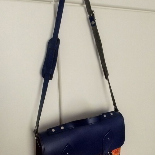 Juicy Couture shoulder bag used, blue with multicolor details