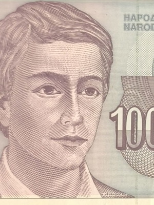 Yugoslavia 100,000,000 Dinara 1993 banknote used