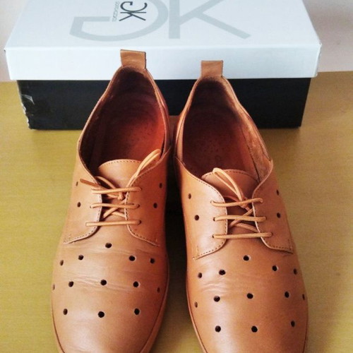 Leather women's shoes Gianna Kazakou