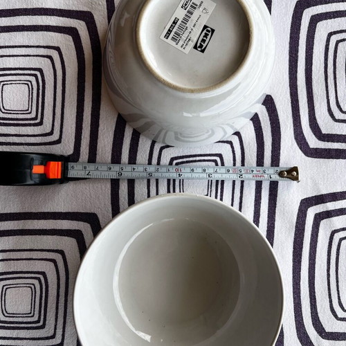 Porcelain set IKEA new, 2 pieces