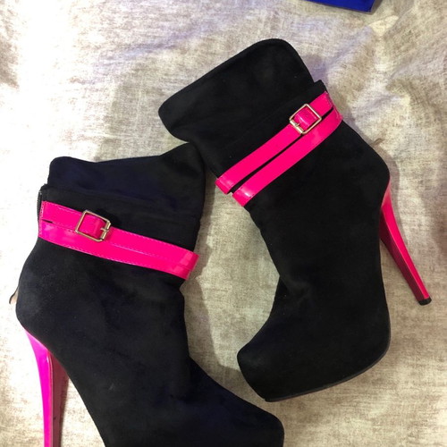 Roselight women's boots used with high heel and platform