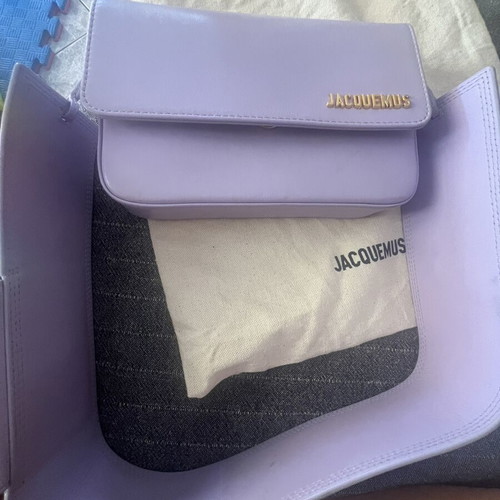 Jacquemus shoulder bag purple like new