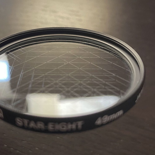 Hoya Star-Eight 49mm vintage lens filter like new