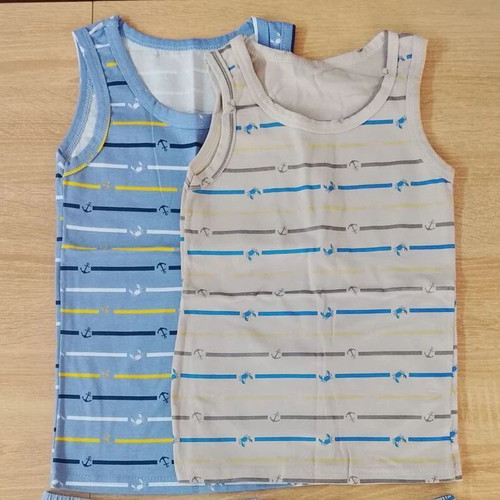 Boys' underwear set for 6-7 years, 2 vests and 2 boxers, new