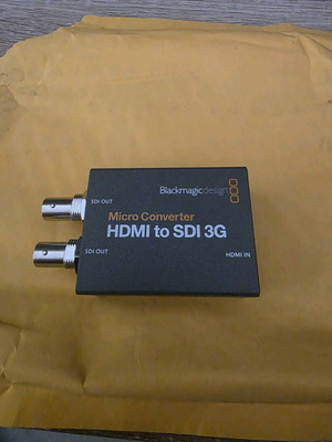 Μετατροπέας Blackmagic Design Micro Converter HDMI to SDI 3G μεταχειρισμένος