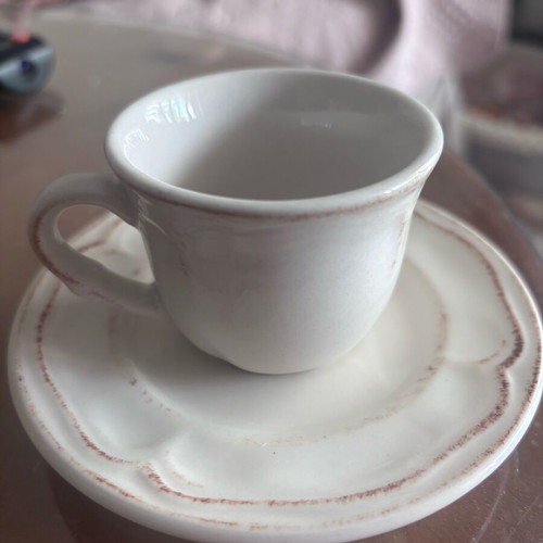 Espresso or Greek coffee cups set of 6 like new, vintage style