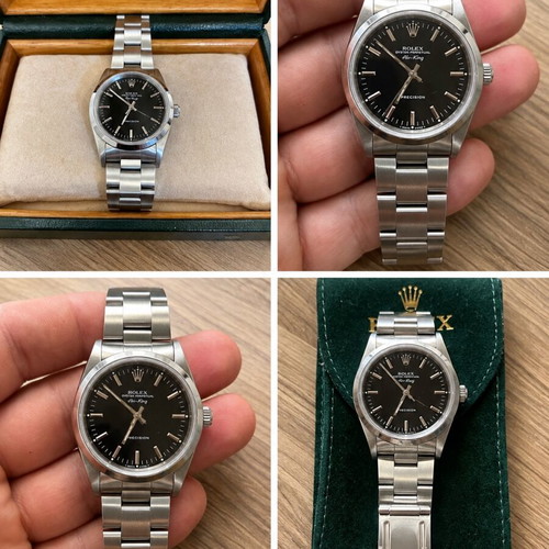 Rolex Air-King Oyster Perpetual watch like new, classic design