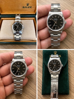 Rolex Air-King Oyster Perpetual watch like new, classic design