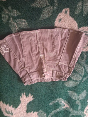 Φούστα Raxevsky σαν καινούργια, για 5 ετών, μπεζ και χρυσαφί