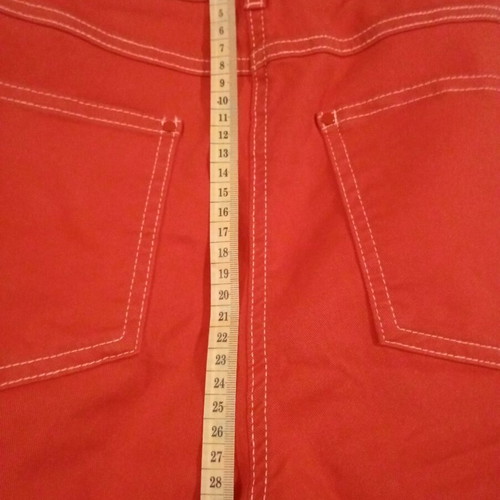 Laura Ashley pants new, size UK 12, red, elastic