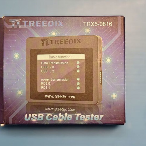 Treedix USB Cable Tester 2.4-Inch Color Display, New