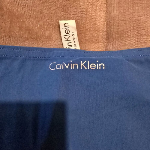 Calvin Klein women's swimsuit like new, blue, size L