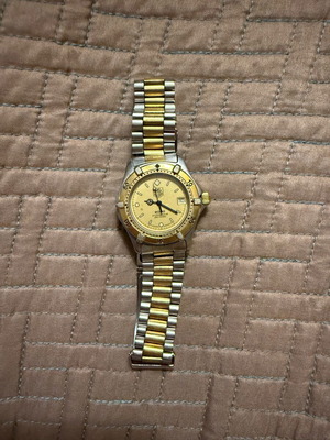 Ρολόι Tag Heuer 964.013 μεταχειρισμένο, χρυσαφί και ασημί