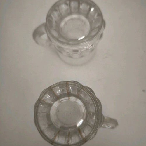Beer Bog miniatures vintage Federal Glass Co like new