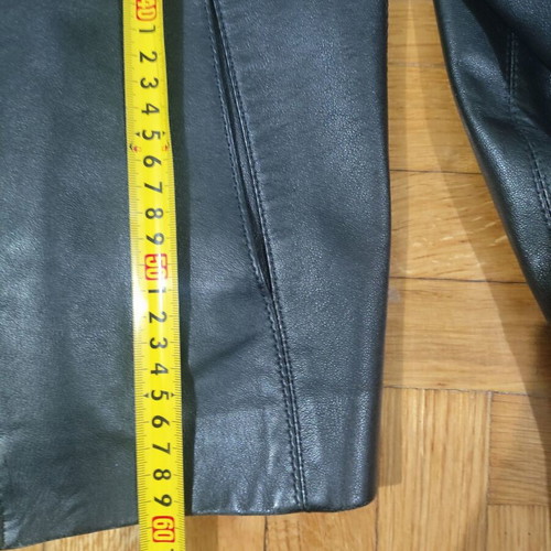 Giorgio Valentino Leather Women's Jacket Black like New S/M