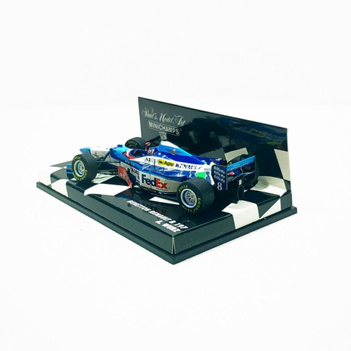 Minichamps 1:43 Benetton Renault B197 model car, Alexander Wurz 3rd British GP 1997