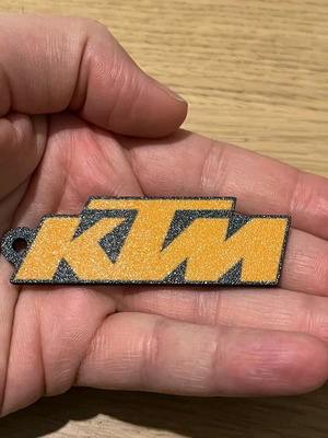 Μπρελόκ KTM καινούργιο, μαύρο και πορτοκαλί
