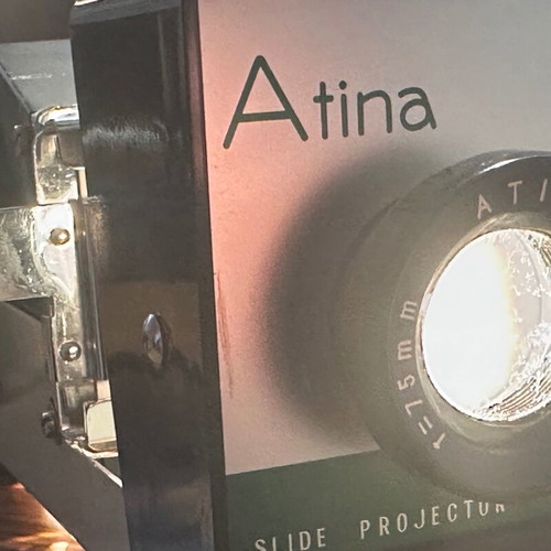 Athina S6 slide projector used vintage (1960s–70s)