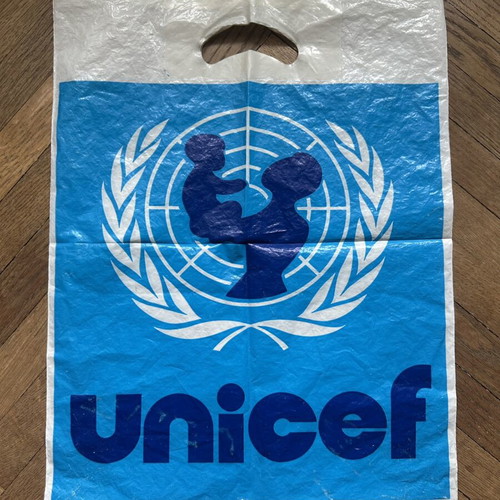 Unicef collectible bag used