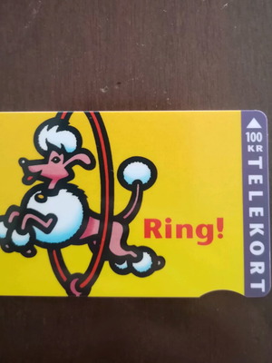 Denmark phone card used