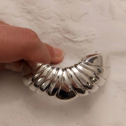 Solid handmade 925 silver bracelet