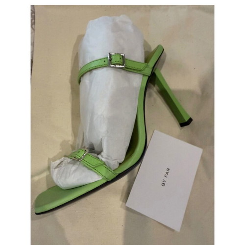 By Far sandals new, light green, size 38