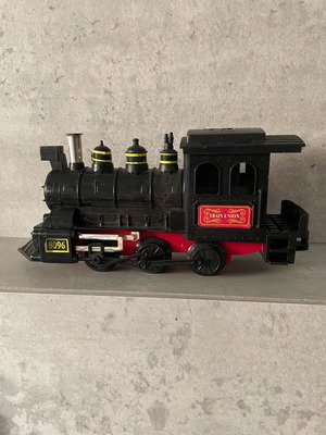 Train wagon used plastic decorative 23 cm