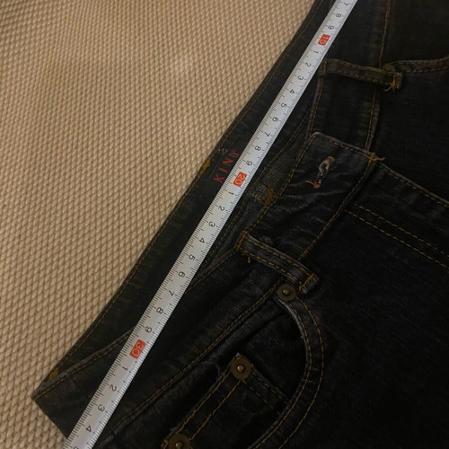 KINO dark blue jeans like new with slight flare