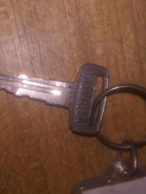 Yamaha central switch key new, for XT400 1977 and other models