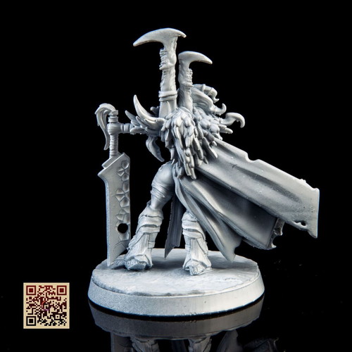 Kel Ween Champion Dark Fantasy Hero figure new, primed