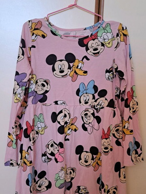 Mini Mouse dress used for 6-7 years pink H&M