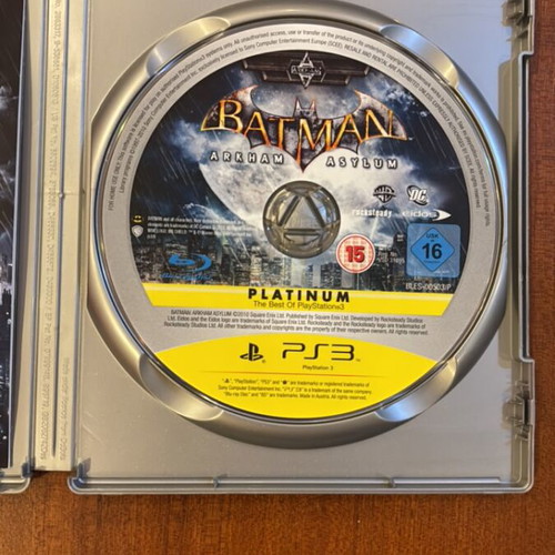 Batman Arkham Asylum PS3 Platinum έκδοση σαν καινούργιο
