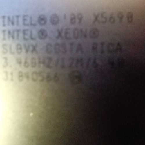 Intel Xeon X5690 3.46GHz 6 cores 12 threads CPU like new
