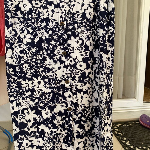 Midi skirt floral like new, Maine UK, size M