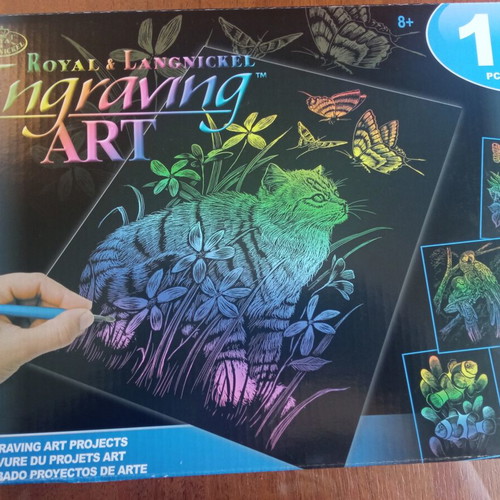 Royal & Langnickel Engraving Art Set for Kids 8+ new
