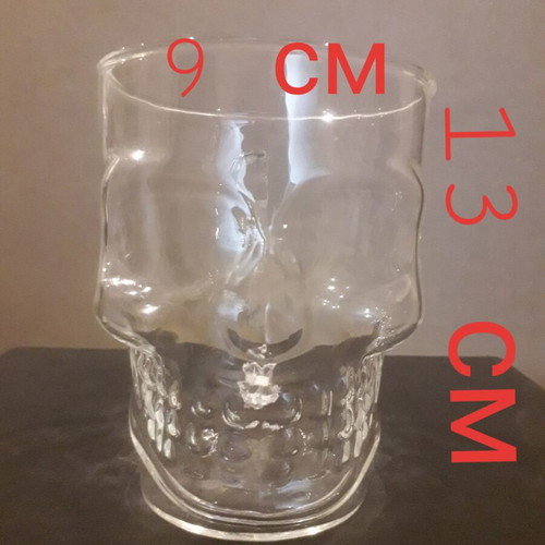 Skull Beer Mug new, no volume marker