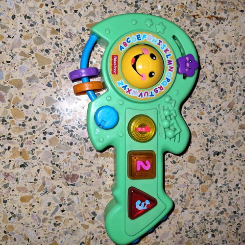 Fisher Price musical guitar used with English songs