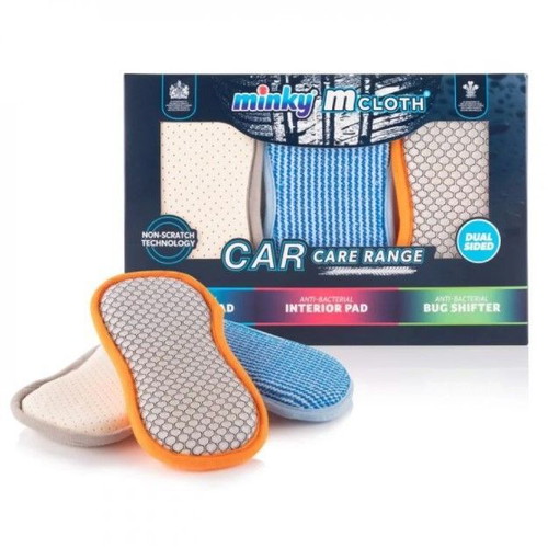 Minky Car Cleaning Set 3 Pieces New